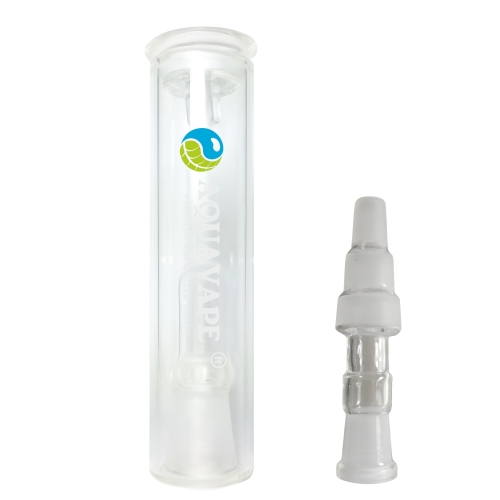 AquaVape³ Bubbler mit 10 auf 10,14,18 mm Adapter "lang" DaVinci IQ 2/ DaVinci MIQRO