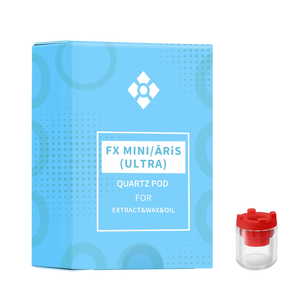 WOLKENKRAFT FX MINI | ÄRiS (ULTRA) Quartz Wax Kapsel für Extrakte/Wachse/Öle