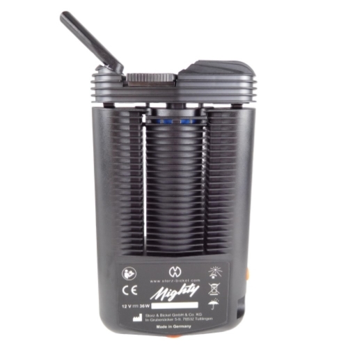 Mighty Vaporizer Komplett Set + Aquavape³-Bubbler & 14 mm-Adapter