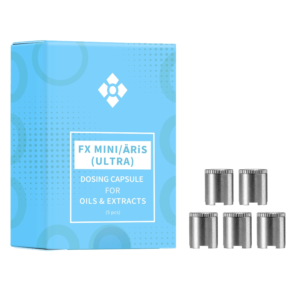 WOLKENKRAFT FX MINI | ÄRiS (ULTRA) Dosierkapsel für Öle & Konzentrate - 5 Stück-Box