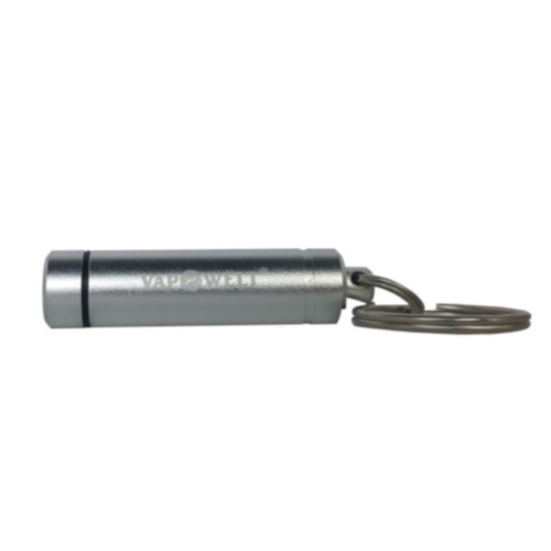 Vapowelt Capsule Caddy/Steel Kapsel Container (inkl. 2 Herb Kapseln) *Silber*