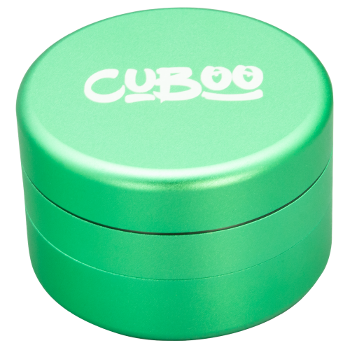  Cuboo Aluminium Ultra Grinder (3-tlg. - 62 mm) *Grün*