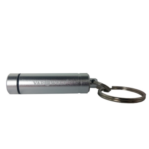 Focusvape Capsule Caddy/Steel Kapsel Container & Schlüsselanhänger *Silber* (ohne Kapseln)