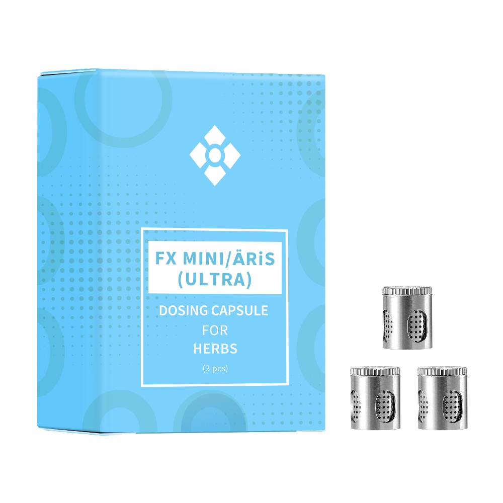WOLKENKRAFT FX MINI (ULTRA) Dosierkapsel für Kräuter - 3 Stück-Box
