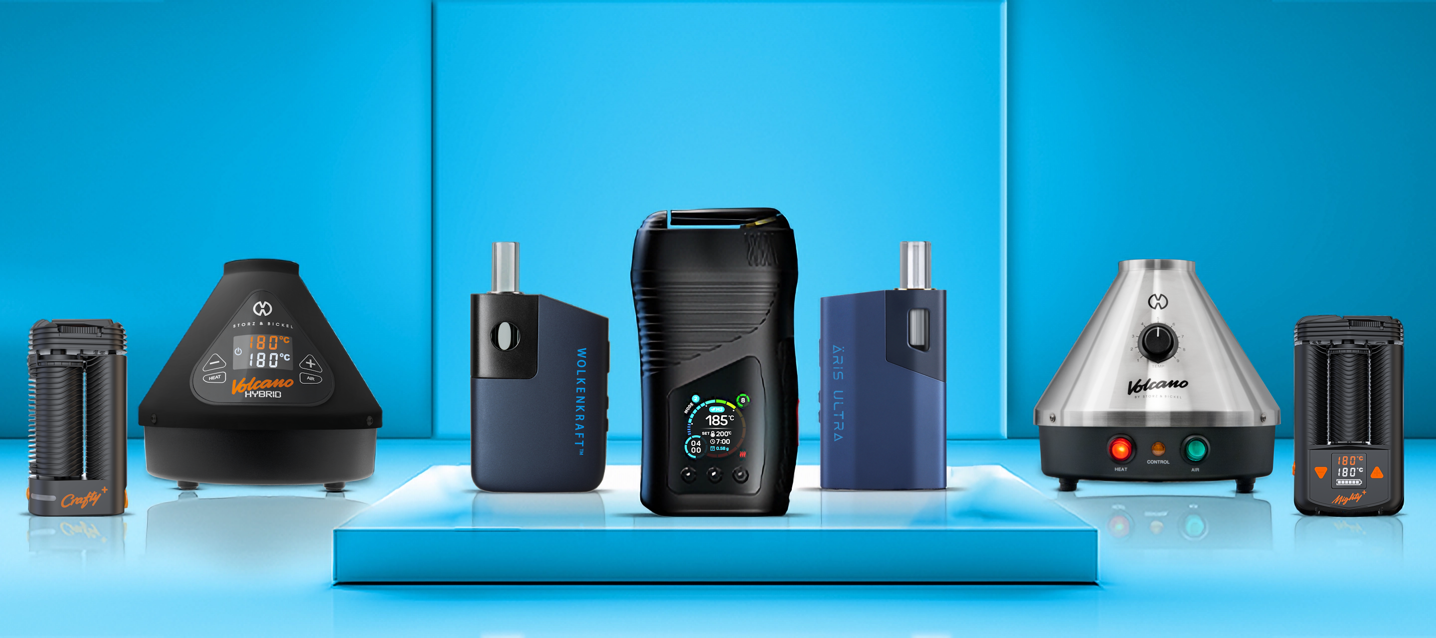 Vaporizer Kategorie mit vielen Vaporizern