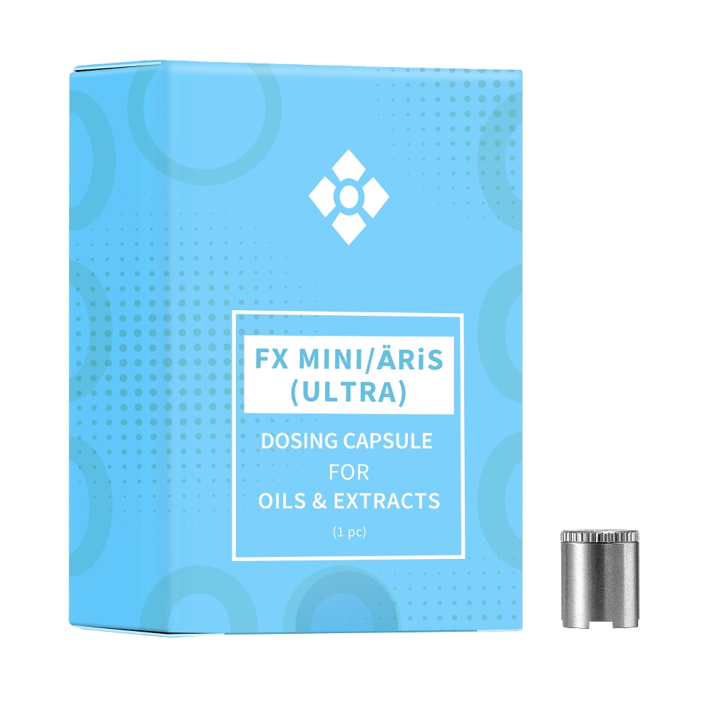WOLKENKRAFT FX MINI | ÄRiS (ULTRA) Steel Kapsel für Öle, Konzentrate